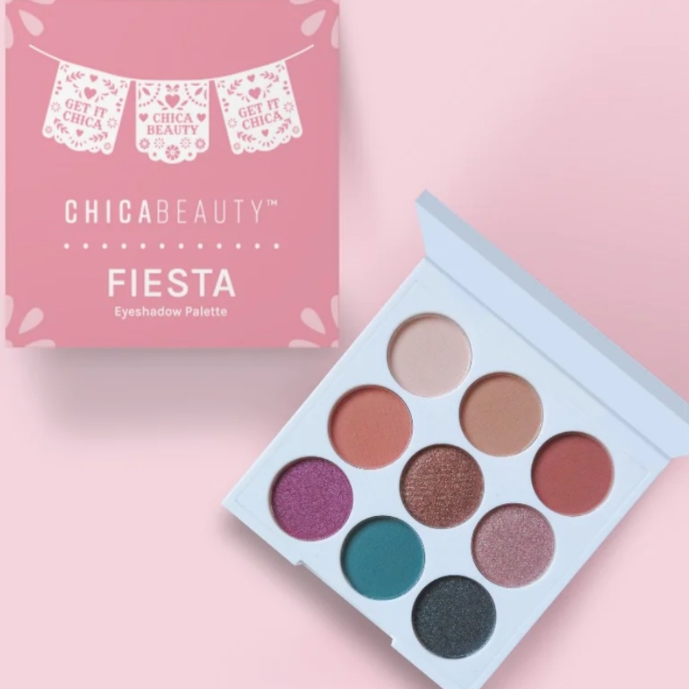 CHICA BEAUTY Fiesta Mini 9-shade Eyeshadow Palette
